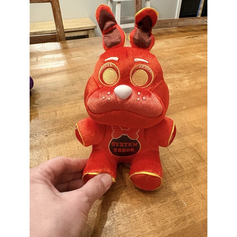 SYSTEM ERROR Bonnie FNAF Five Nights at Freddy's Funko Pop Plush Stuffed Animal